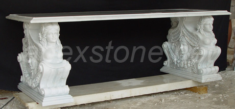 Stone Carving Bench 004